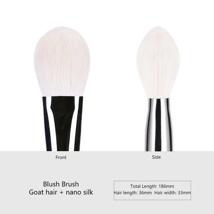 1pc High end Animal Hair Detail Eyeshadow Makeup brushes Highlight Make up brushes Eye Shadow Conceal Ebony Handle pencil beauty