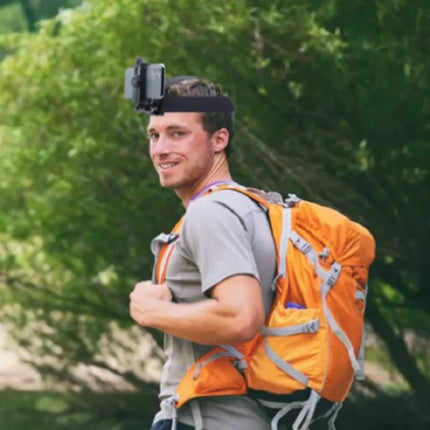 Head-Mounted Smartphone Holder First-Person View Video Outdoor Live Bracket For GoPro 10 9 8 7 6 5 4 DJI Action 2 For IPhone 13