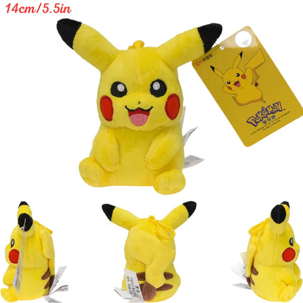 Pokemon Eevee Umbreon Sylveon Espeon Vaporeon Plush Toys Keychain Gengar Duskull Haunter Flareon Stuffed Plush Doll Gifts Kids
