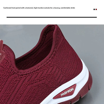 Men Casual Shoes Breathable Sneakers Mens Lightweight Walking Running Shoes Slip on Loafers for Couple Zapatillas Hombre Size 44