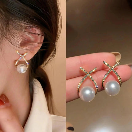 Korean Fashion Seven Star Zircon Earrings For Women Jewelry 2026 Trending New Luxury Women's Crystal Stars Stud Earrings Gifts