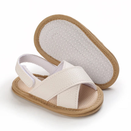 Baby Boys Girls Summer Sandals 0-12 Months First Walkers Soft Sole Breathable Casual Comfortable