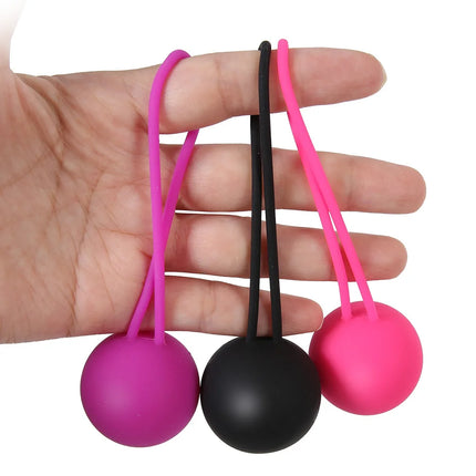 1/2 Bead Vaginal Balls Vibrators for Women Silicone Kegel Balls Vagina Training Tighten Exercise Ben Wa Ball Sex Toys for Womans