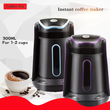 Electric Coffee Pot 300ML For 1-2 Cups Instant Coffee Maker With 600W Power Electric Tea or Coffe Pot