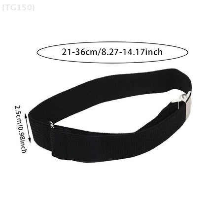 [O]  Anti-Slip Shirt Sleeve Garter Strap 1 Pair - Elastic Adjustable Armband Cuff Holder for Men Women Business