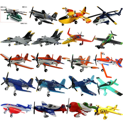 Planes Toys Dust Crophopper Skipper Dottie Ehsani Metal Diecast Fighter Aircraft Collectible Model Peripheral Toys Birthday Gift