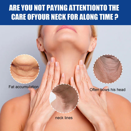 Collagen Neck Cream Lightens Neck Fine Lines Wrinkles Anti-aging Lifts Tightens Skin Moisturizing Neck Whitening Cream