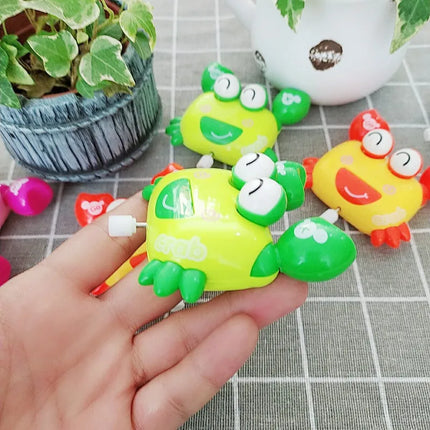 New Clockwork Toy Cartoon Winding Creative Cute Crab Small Animal Gift for friends