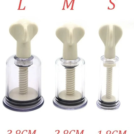 Nipple Sucker Enhancer with Nipple Clips Clitoral Stimulation Toy Soft Silicone Intimate Foreplay Pleasure Tool for Women  18+