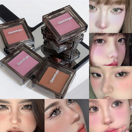 Daimanpu Ice Night Cube Blush Balm — Skin-Tone Enhancing, Matte Nude Finish, Long-Wearing, Girlie Appeal