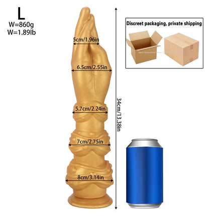 Big Fisting Anal Plug Strong Suction Cup Hand Butt Plug Large Long Silicone Fisting Vagina Dilator Sex Toys For Women Men Gay
