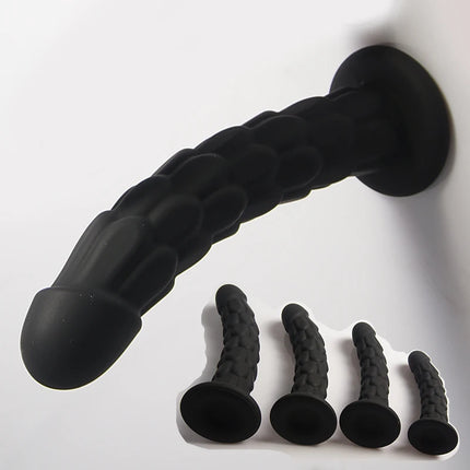 Silicone Penis Anal Dildo With Suction Cup,Dragon Scale But Ass Anus Butt Plug,Analplug Buttplug Butplug,Prostate Sex Toys
