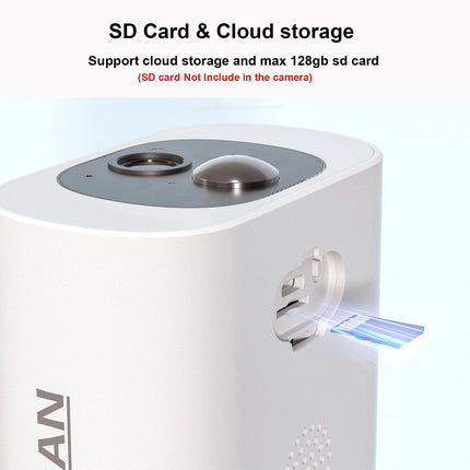 ANRAN 2K Solar Security Camera 3/5MP Outdoor Wireless 2.4G WIFI Camera Battery Cam Floodlight Color Night Vision Can't Add NVR