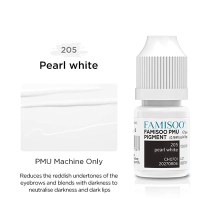 FAMISOO 5ML Eyebrow Tattoo Ink Professional Pigment for Eyeliner Black Tattoo Microblading Paint Ink For Semi Permanent Makeup