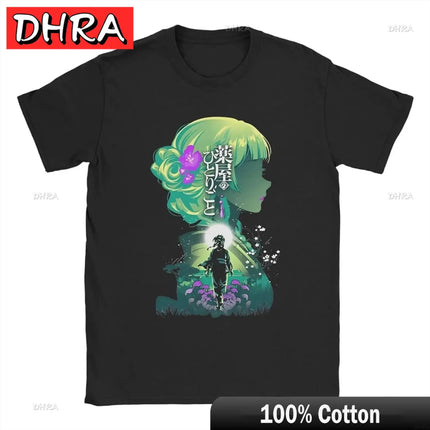 Anime Apothecary Diaries Crewneck T-Shirt Short Sleeve Maomao Tee Shirt Graphic Printed Casual Summer Unisex Tops Cute Clothing