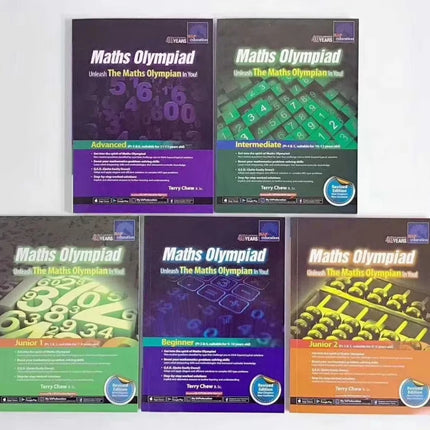 1 Book Sap Maths Olympiad Primary School Mathematical Thinking Training Exercise Math Questions in English Book