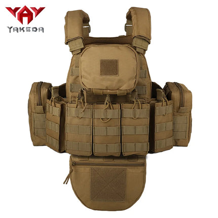 YAKEDA 5-Piece Training Vest - Detachable Expandable Waterproof