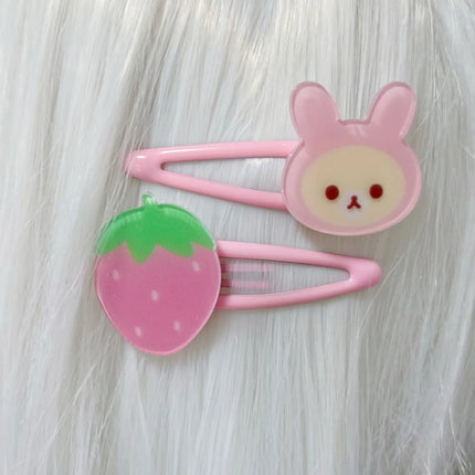 Girl Hair Accessoires Cutecore Headwear Japanese Cartoon Mp Hair Clips for Girls All Match Fringe Hair Rope Y2k Accessoires