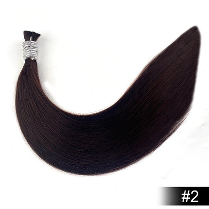 100% Human Hair Bulk No Weft Remy Vietnam Hair Straight Hair Bundles Real Natural Black Hair 613 Blonde 30inch For Braiding