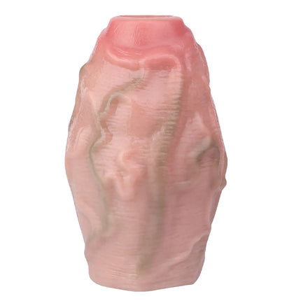 SXXY 2 Colors Silicone Realistic Deep Veins Open Head Penis Sleeve For Men Delay Ejaculation Soft Inner Thread Cock Ring Dick Sh