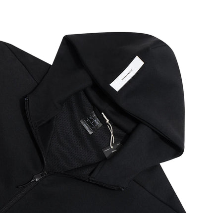 Adidas Sportswear Black Label Hooded Jacket - Men's Knitted Hoodie / Veste Adidas Sportswear Black Label - Hoodie Tricot Homme