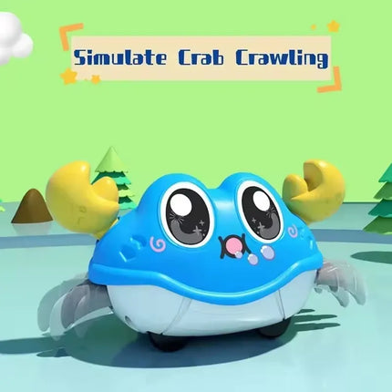 Kids toys small gifts double pull cartoon crab animal inertia car baby puzzle clip doll boy girl gliding toy