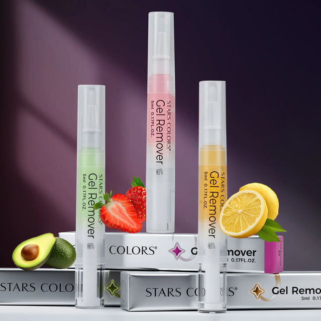 Eyelash remover pen  non irritating and alcohol free 5ml/0.17fl.oz  each easy to carry and use contain 3 flavor to choose