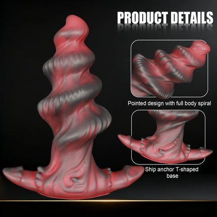 Wearable Anal Plug Spiral Soft Large Butt Plug Anal Training Dilator Anal Stretching Set For Gay Men Women Adult Anal Sex Toys