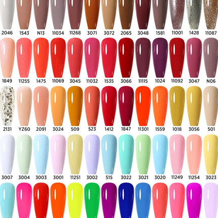 Parkson 12ML Nail Gel Polish HEMA TPO FREE Full Coverage 279 Color Gel Pigment Professional Nail Art Long Lasting Gel Varnish
