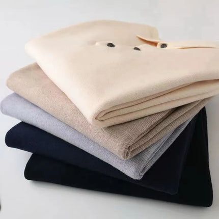 100% Pure Wool Cashmere Sweater Men's POLO Neck Knitted Pullover Autumn Winter New Warm Top Fashion Korean Edition Jacket