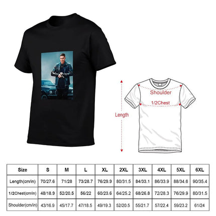 Tommy Egan Power T-Shirt anime figures cute clothes cotton graphic tees fruit of the loom mens t shirts