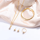 gold With Bracelet