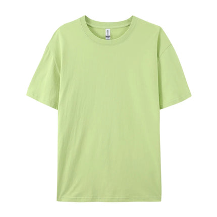 Customize 100% Cotton T-Shirt Quality Women & Men's Top Tee Design Brand Logo Print on Demand Crewneck Tee Workwear Team Clothes
