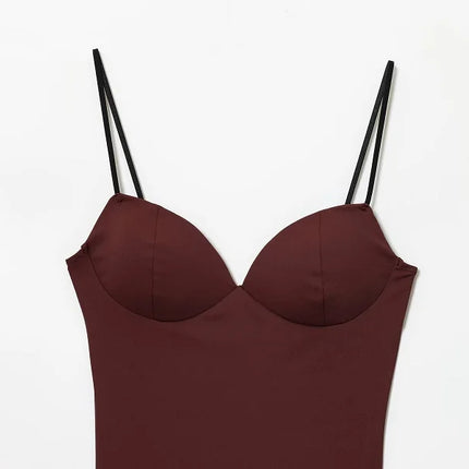 Sexy Corset Crop Top Women Camisole Backless Short Tops for Women Sleeveless Bustier Tops Women Straps Tube Top Female
