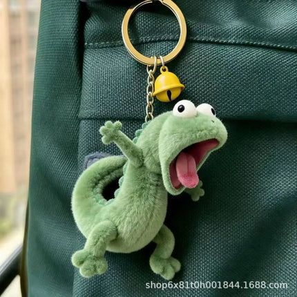 Funny mint green lizard super cute funny soft plush toy to give to friends