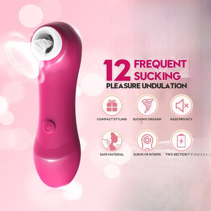 Clit Sucker Vagina Sucking Tongue Vibrator Clitoris Stimulator Blowjob Oral Nipple Sex Toys For Adult Women Masturbator Erotic