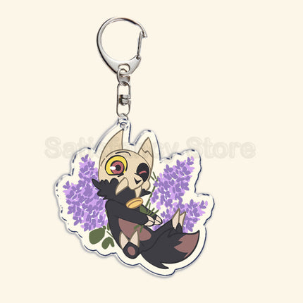 The Owl House Keychain Luz Noceda King Eda Hooty Acrylic Key Chain Pendant Key Ring Keychains for Bag Pendant Aaccessories Gift