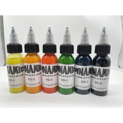 2025Tattoo Set 14Pcs Tattoo Ink 1oz 30ml/Bottle for 3D Makeup Beauty Skin Body Art Tattoo Inks Pigment Kit Professionals Beginne