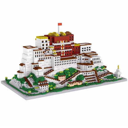 China Potala Palace building block model, a large-scale architectural model assembly toy/gift.