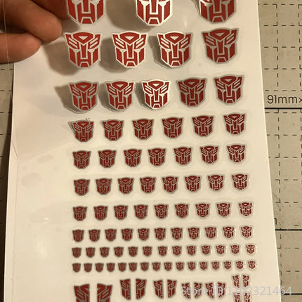 Autobots Decepticons G1 Stickers 45+ Symbol Decal for Custom DIY Scene Accessories Decoration Car Sticker