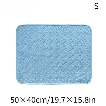 KEMORELA  Dog Cooling Mat Summer Lightweight And Easy To Clean Keep Pets Cool All Summer Long Medium And Large Dogs Pet Supplies