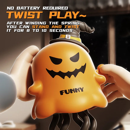 Halloween Christmas Wind-Up Toys, Magic Dancing Novelty Gifts, Stress Relief Funny Pranks for Kids and Adults, Creative Party