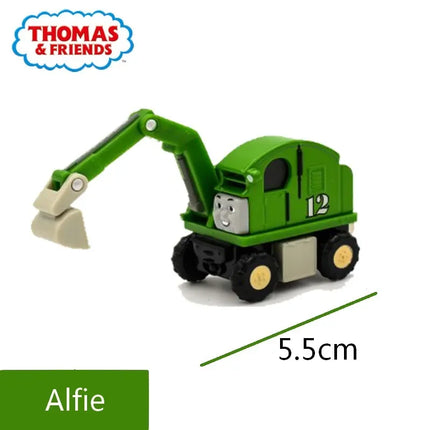 Genuine Thomas and Friends Caitlin Connor Double Track Master Train Model Metal Magnetic Railway Children Toy Car Gift