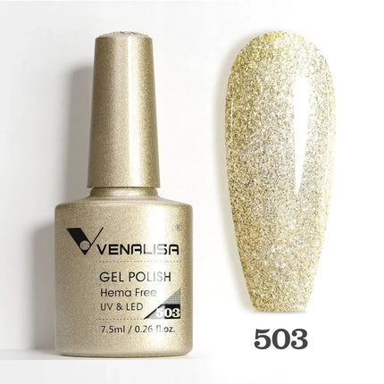7.5ml Venalisa TPO FREE HEMA FREE Gorgeous Color Nail Gel Polish Long Wear Soak Off UV LED Gel Varnish Nail Manicure Gel Varnish