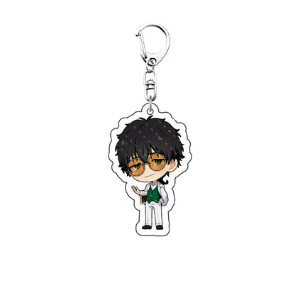 Anime WIND BREAKER 6cm acrylic Keychain key chain big stand brand Sakura-harusugita Keitaro  decoration key ring Gift