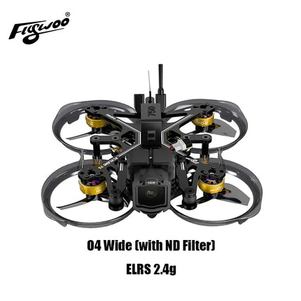 Flylens 75 HD O4 Wide 2S Whoop FPV Drone - High Definition Drone for Racing And Action Sports