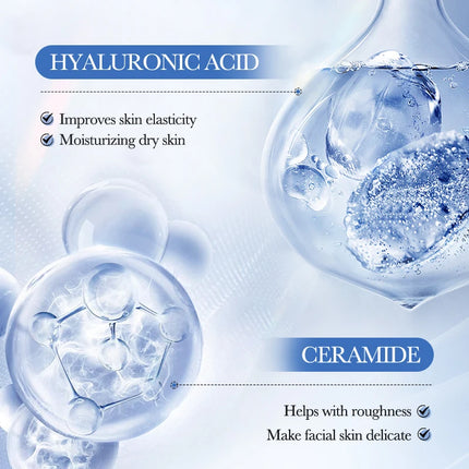 BIOAQUA Ceramide Hyaluronic Acid Serum for Face Moisturizing Anti Wrinkles Anti-aging Whitening Facial Essence Skin Care