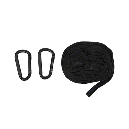 2Pcs High Bearing Capacity Hammock Straps 600lbs Breaking Strength Polyester Hammock Belt Rope 5 Ring Correias De Poliéster