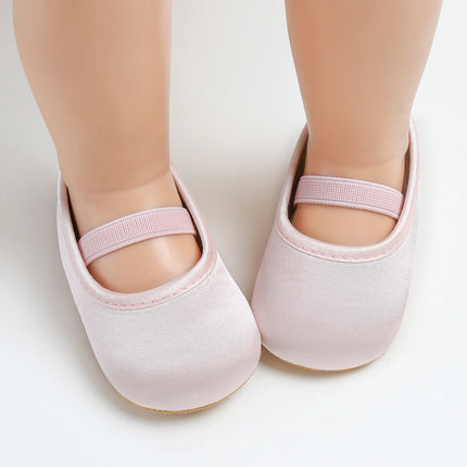 NEW Infant Baby Girls Mary Jane Princess Wedding Dress Shoes Toddler Crib Shoes Versatile baby princess shoes