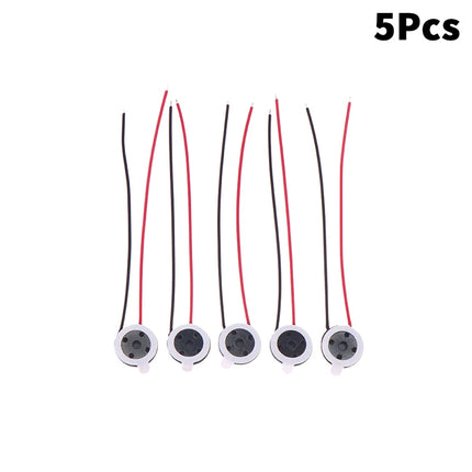 5/10Pcs 8 Ohm 0.5/1W Round Speaker 10mm Mini Ultra-thin Loudspeaker Horn For Mobile Phone Computer DIY Repair